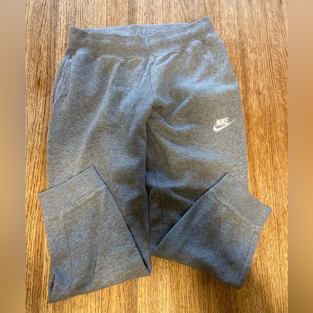 Nike Kids Charcoal Gray Joggers